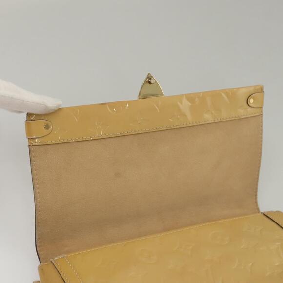 LOUIS VUITTON Monogram Vernis Venice Shoulder Bag Citrin M90277 - Picture 9 of 16